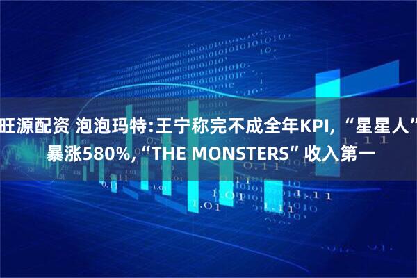 旺源配资 泡泡玛特:王宁称完不成全年KPI, “星星人” 暴涨580%,“THE MONSTERS”收入第一